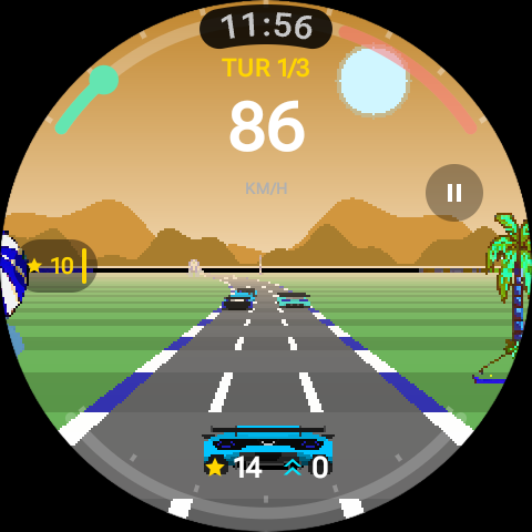 Race To End desert gameplay