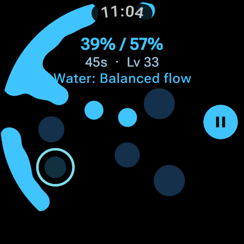 Wet Watch peg field