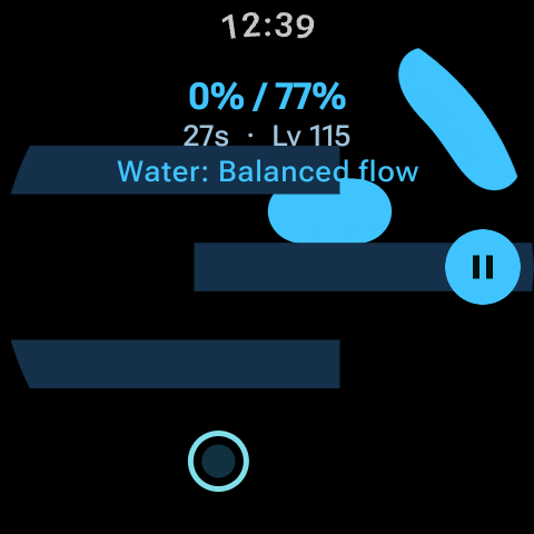Wet Watch tiered shelves